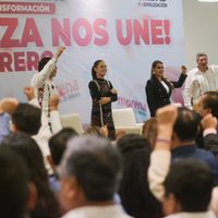 Claudia Sheinbaum presume su liderazgo en encuestas frente a Xóchitl Gálvez