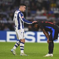 El Barcelona se estrella en visita a la Real Sociedad al caer 1-0