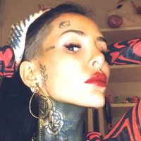 El nuevo tatuaje de Cande Tinelli en su cabeza sorprendió a sus más de 4 millones de seguidores