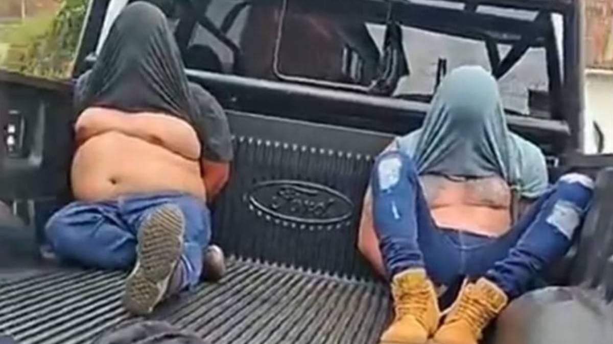 Los sujetos detenidos