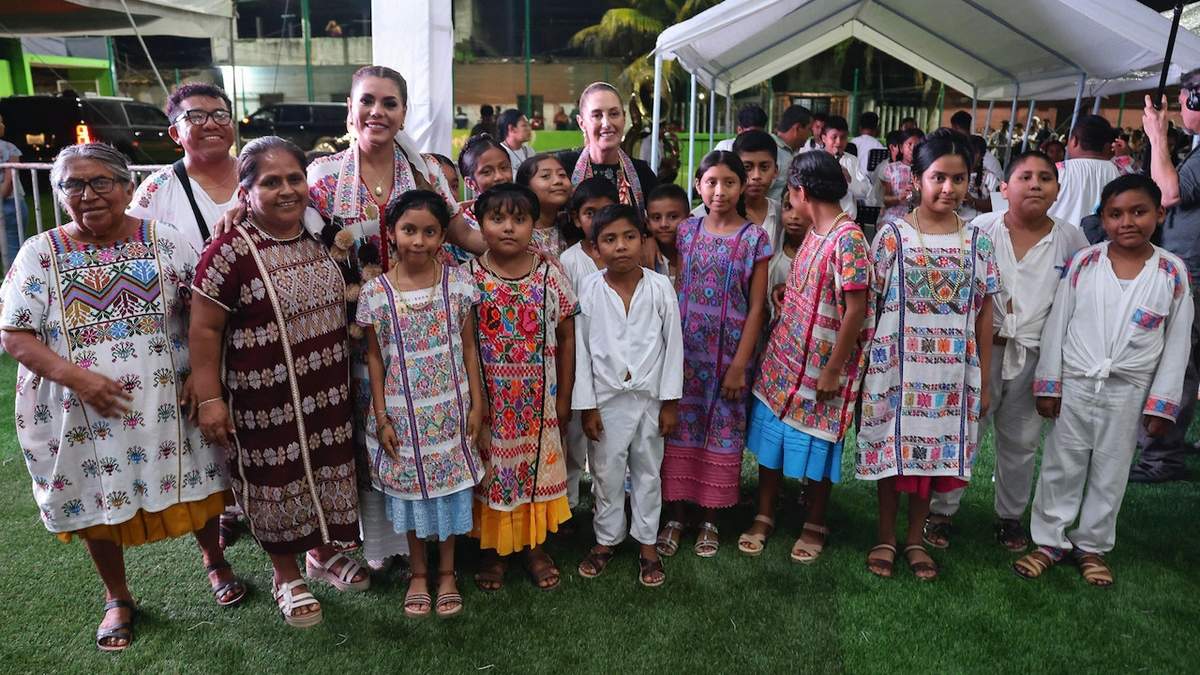 Claudia Sheinbaum en Tlacoachistlahuaca, Guerrero