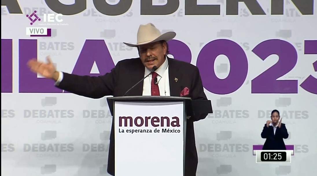 El candidato de Morena