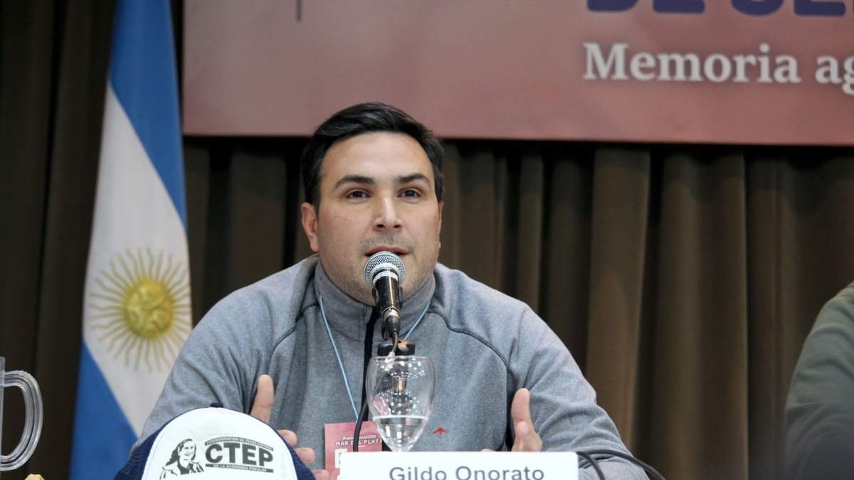 Gildo Onorato, dirigente popular. Fuente: (Twitter)
