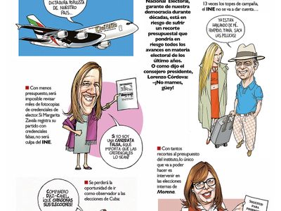 El INE sin dinero