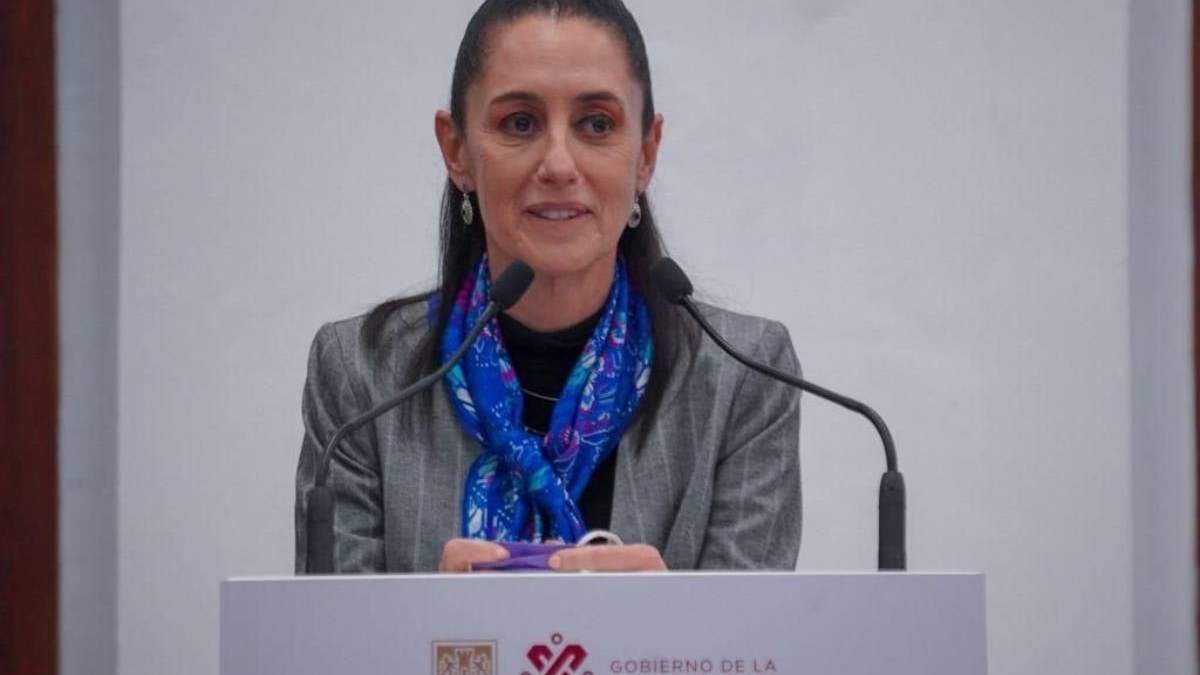 Claudia Sheinbaum en la conferencia