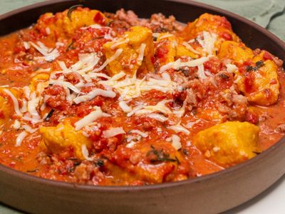 Malfattis de zanahoria y salsa blanca: cremosos e irresistibles, una receta otoñal que enamora