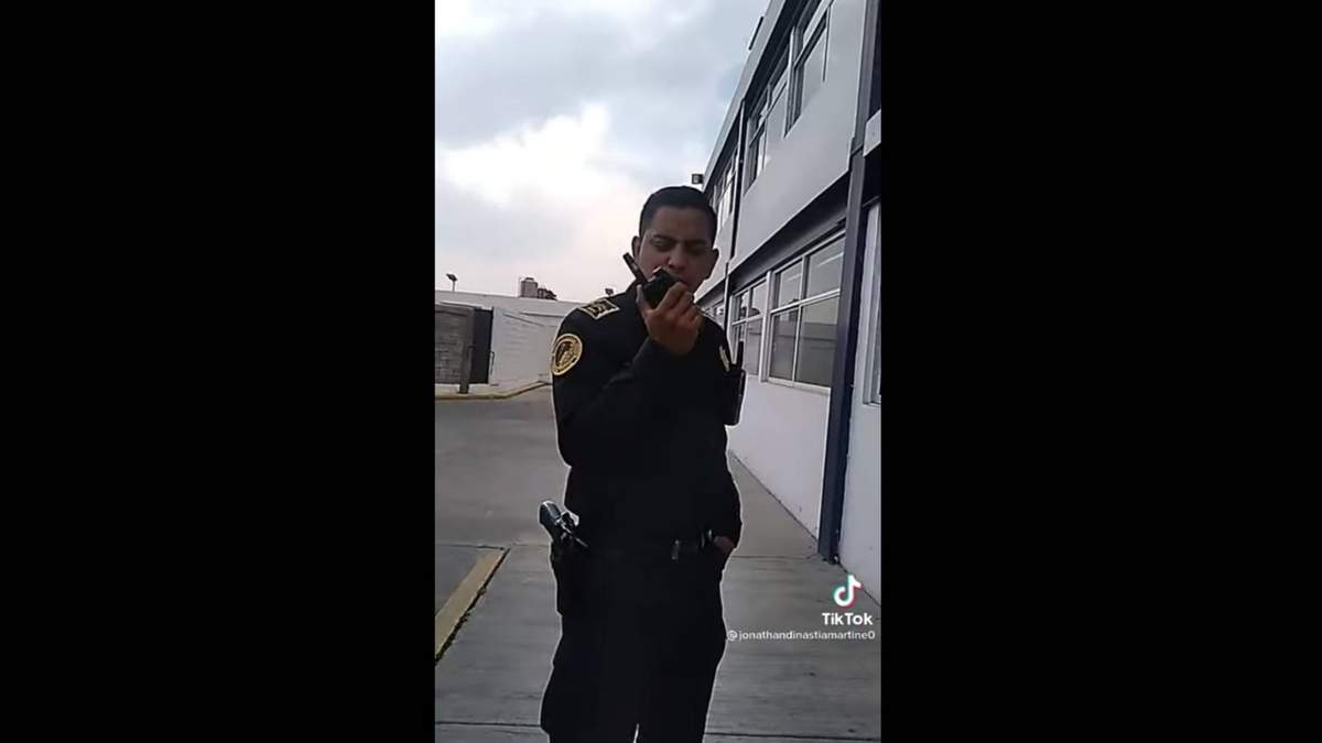 El mando policiaco en el video que se volvió viral