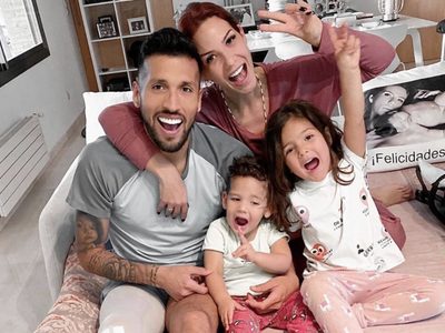 ¡En familia! Ezequiel Garay, Tamara Gorro y sus hijos graban este divertido TikTok