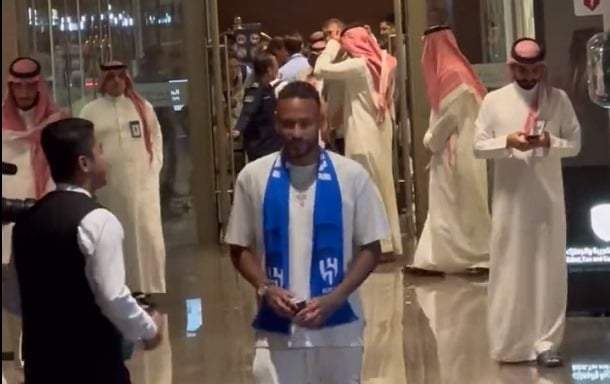 Neymar. En Arabia Saudita