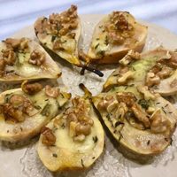 Peras al horno rellenas: una receta gourmet muy fácil y para quedar como un verdadero chef