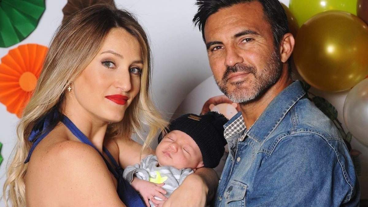Mica Viciconte, Luca y Fabián Cubero. Fuente: (Instagram)