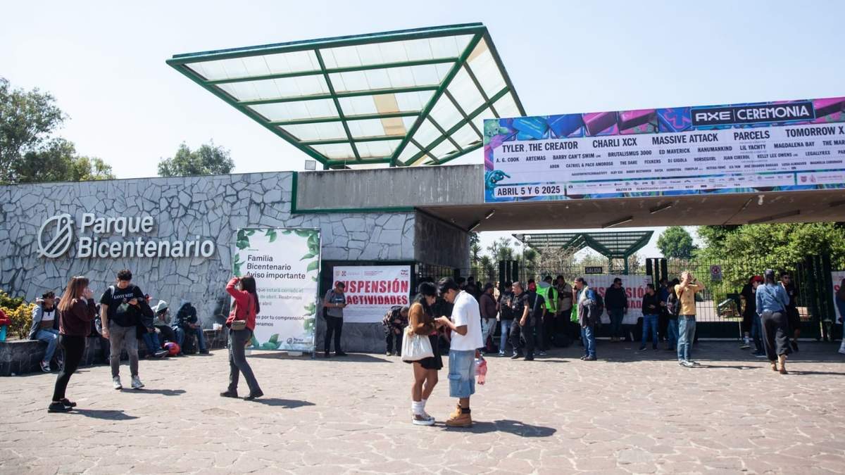 Clausura del Parque Bicentenario