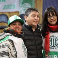 En un encuentro en Chubut, Quintriqueo expuso las propuestas de la lista verde y blanca