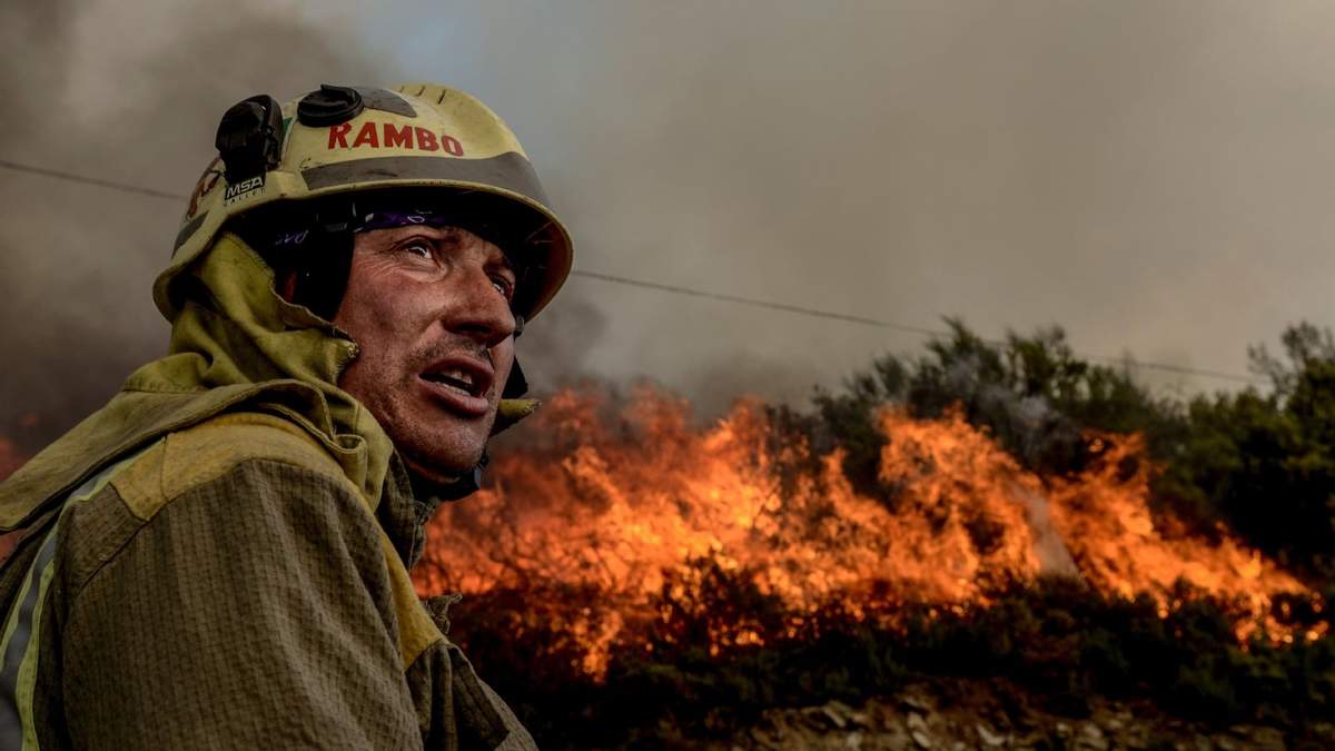 Incendios forestales en España. Fuente: (Twitter)