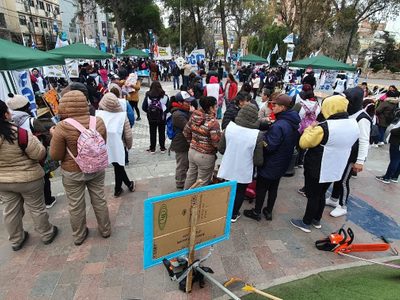 La CCC marchó en Neuquén por la “persecución judicial a las organizaciones populares”