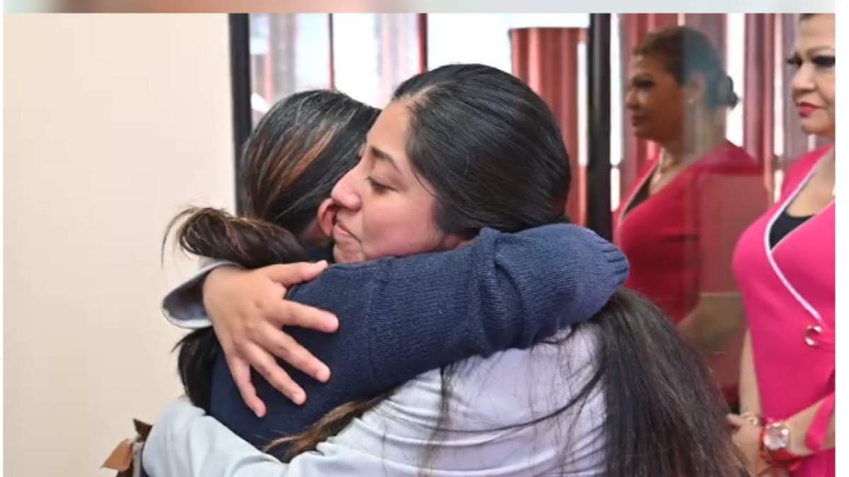 Alina Narciso Tehuaxtle finalmente alcanzó la libertad