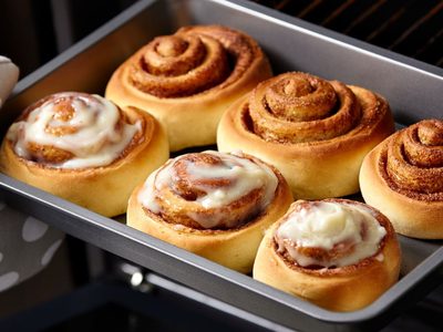 Rolls de canela versión más sana: para disfrutar de una merienda dulce rica y sin culpa