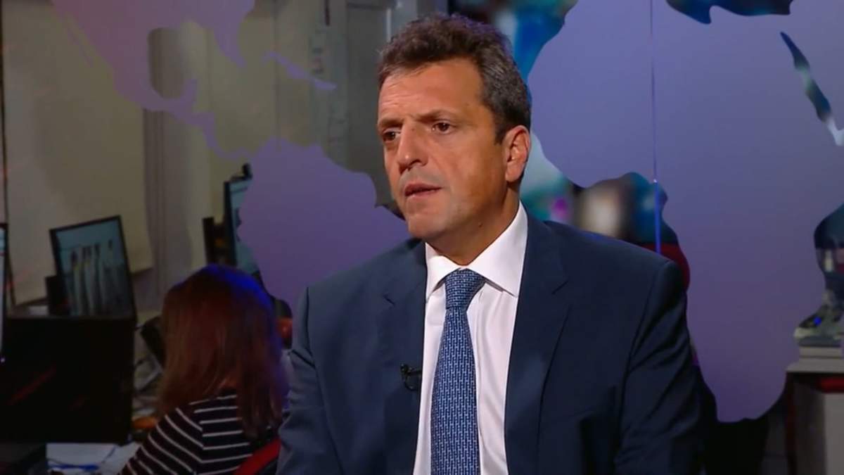Sergio Massa. Fuente: (Twitter)