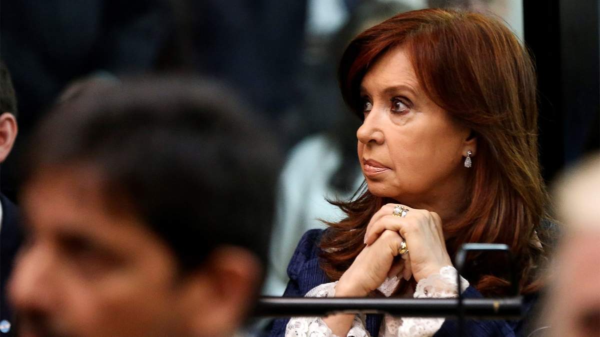 Cristina Fernández de Kirchner, vicepresidenta de la Nación. Fuente: (Twitter)