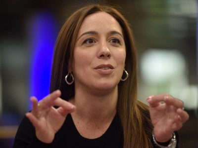 María Eugenia Vidal lanzó un duro golpe al Gobierno durante el Consejo de las Américas