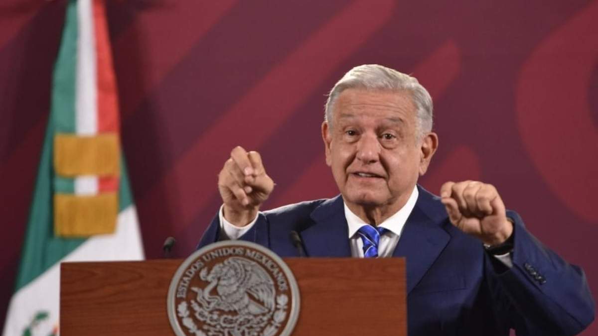 El presidente López Obrador