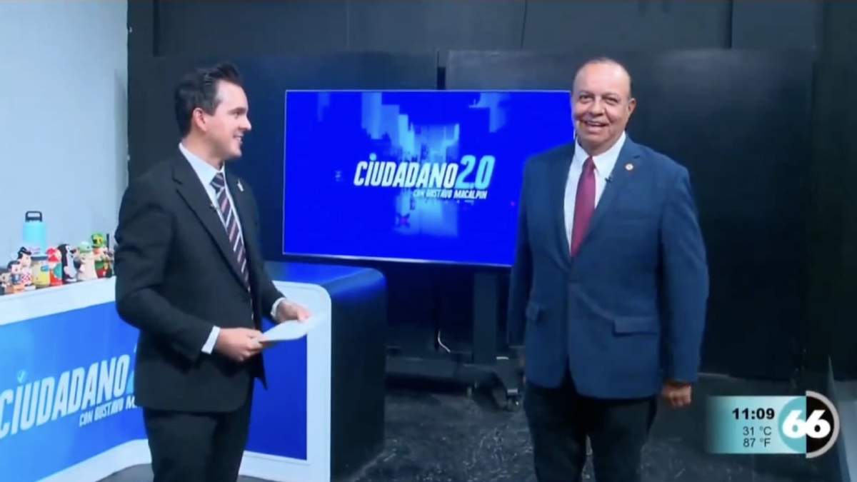 Gustavo Macalpin y Luis Arnoldo Cabada