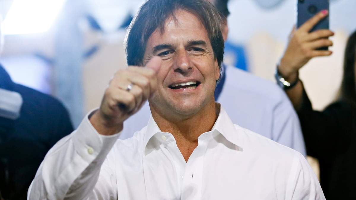 Luis Lacalle Pou, presidente de Uruguay. Fuente: (Twitter)