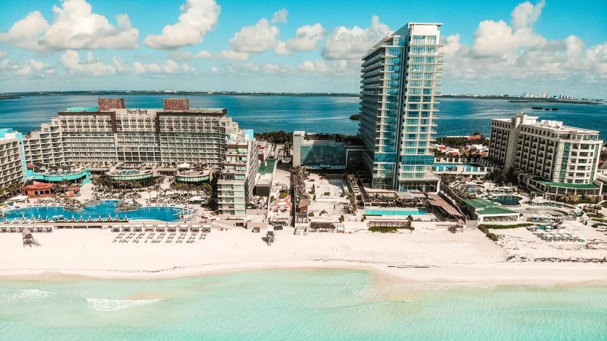 Zona hotelera de Cancún