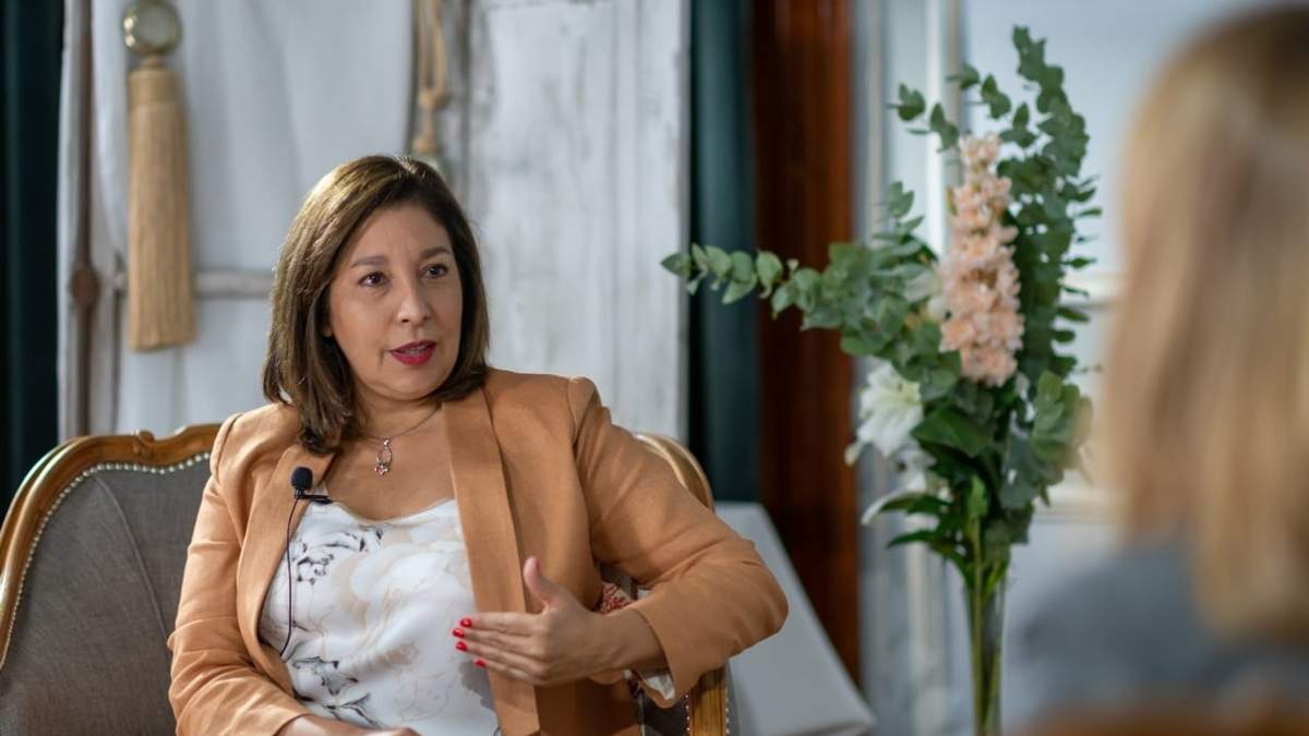 Arabela Carreras, gobernadora de Río Negro. Fuente: (Twitter)