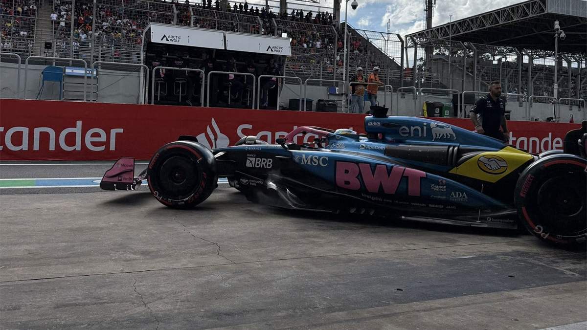 Franco Colapinto terminó decimoquinto