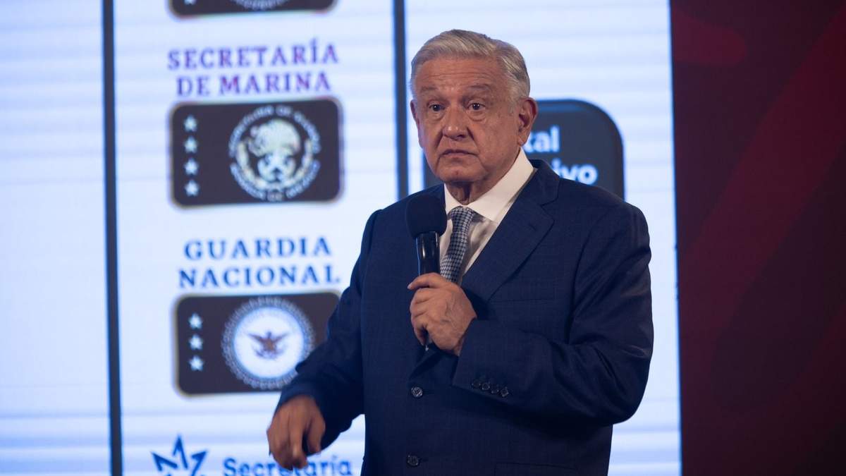 El mandatario en Palacio Nacional