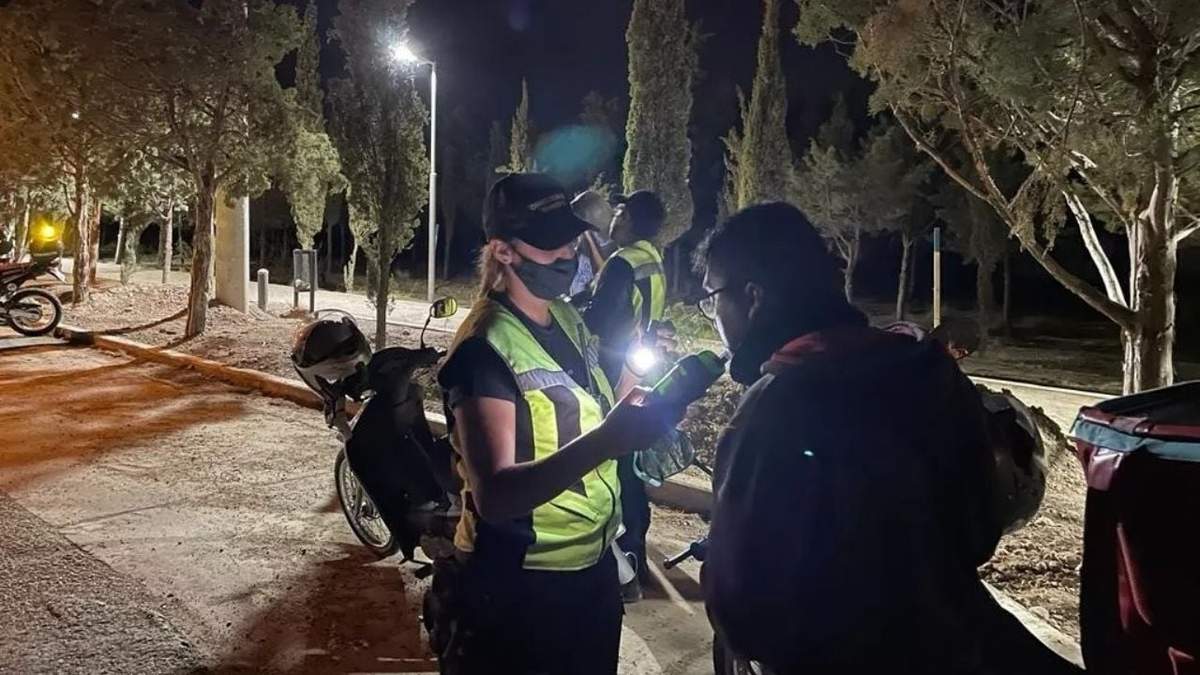 Catorce test de alcoholemia dieron positivos el fin de semana. Fuente: Policía Neuquén.