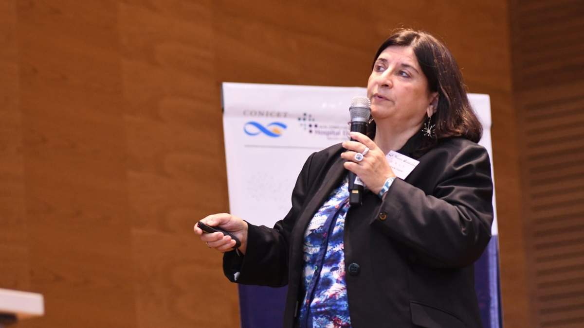 Presidenta del CONICET, Ana María Franchi. Fuente: (Twitter)