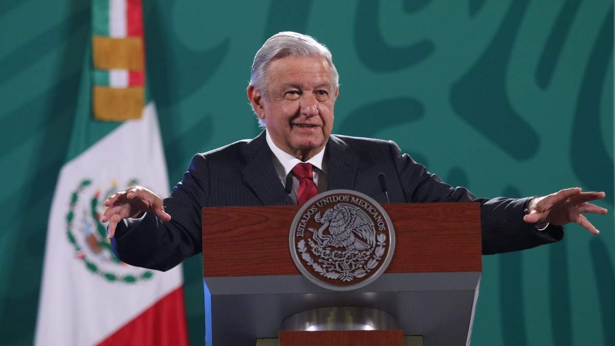 El presidente López Obrador