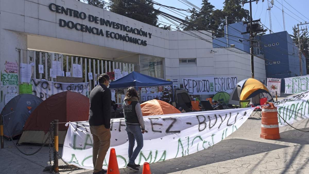Instalaciones del Centro de Investigación y Docencia Económicas