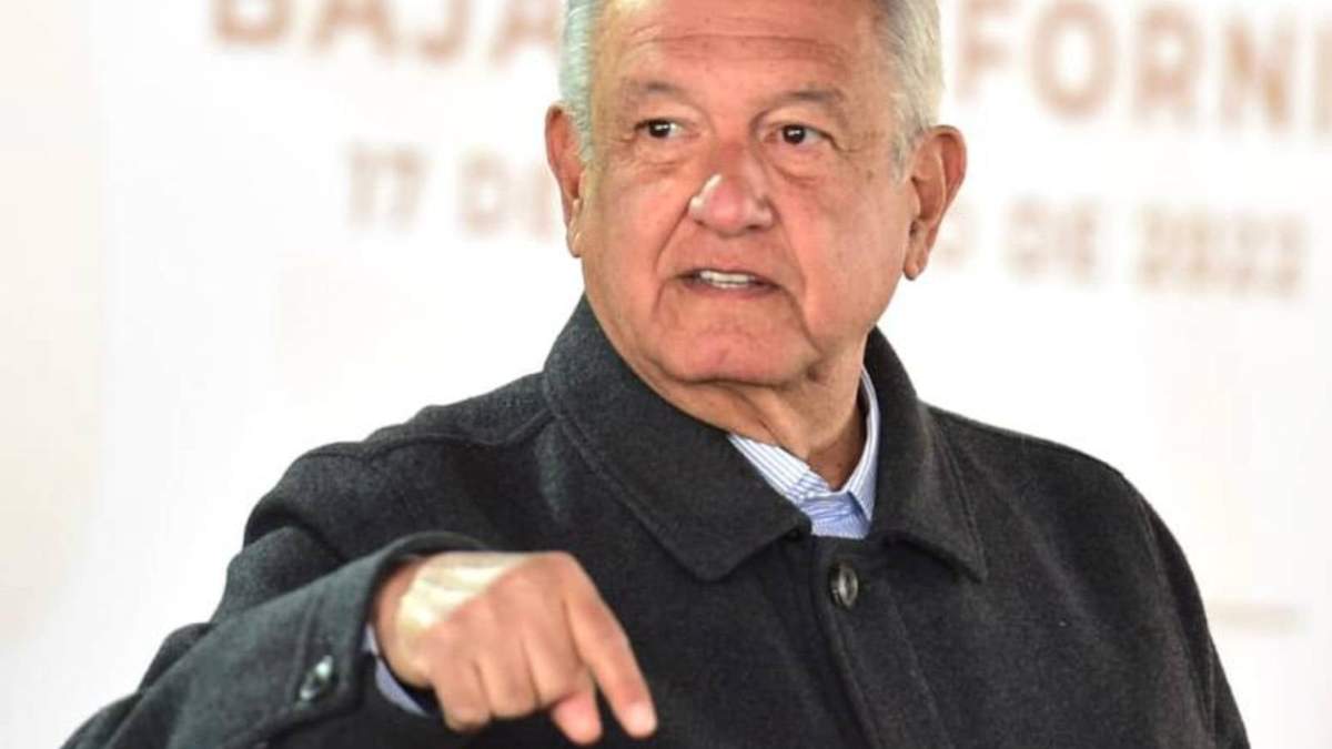 El presidente López Obrador