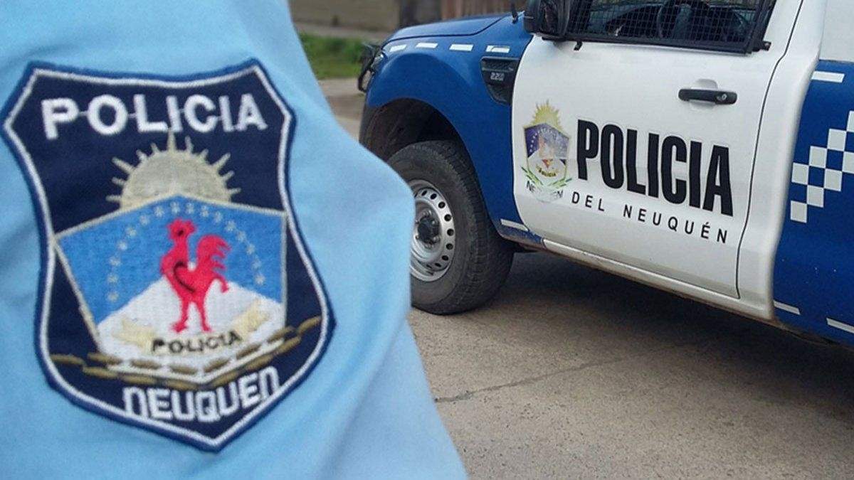 Policía del Neuquén. Fuente: (Twitter)