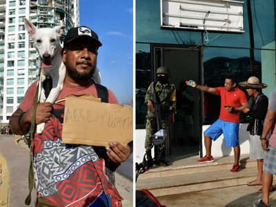 Volar con mascotas, retirar efectivo del cajero: así es la vida en Acapulco después de Otis (Video)