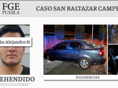 Adrián Alejandro fue el asesino de su tío y prima en Puebla: fiscalía