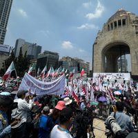 Asisten 130 mil al mensaje de Sheinbaum en el Monumento a la Revolución: Gobierno de CDMX