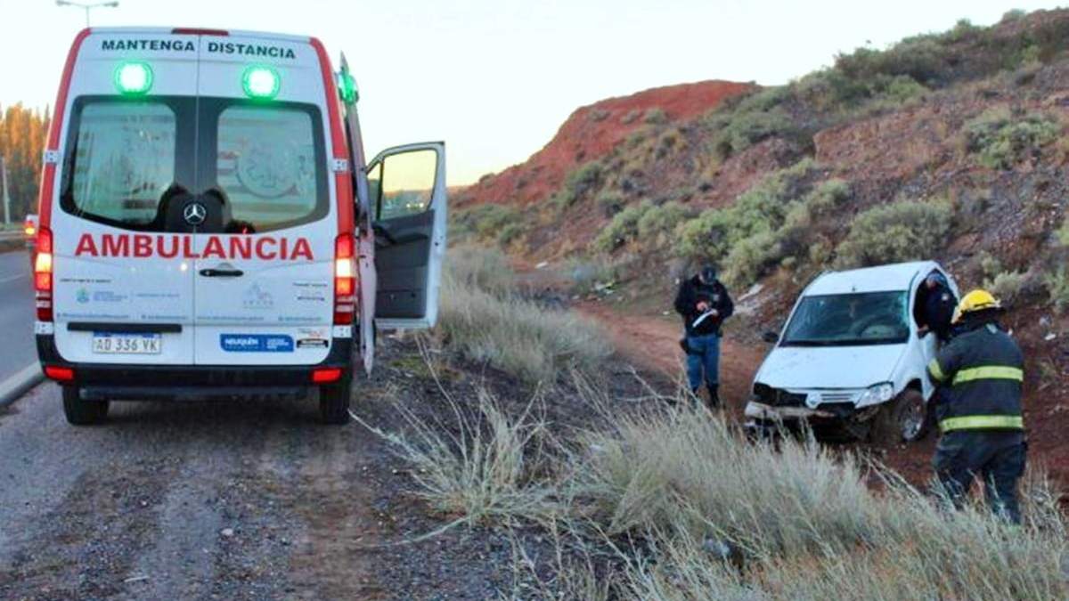 Accidente ruta 7 en Neuquén. Fuente: (Instagram)