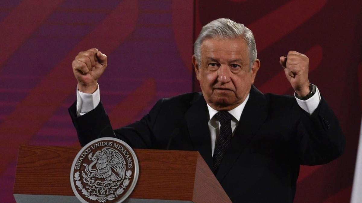 El presidente López Obrador