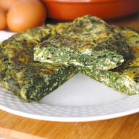 No te compliques la cena: hacé esta rica tortilla de espinaca en menos de 10 minutos y con solo 5 ingredientes