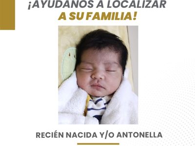 El DIF de Puebla busca a familiares de bebé abandonada en una barranca