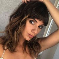 Gime Accardi recibió el frío con una bikini muy original