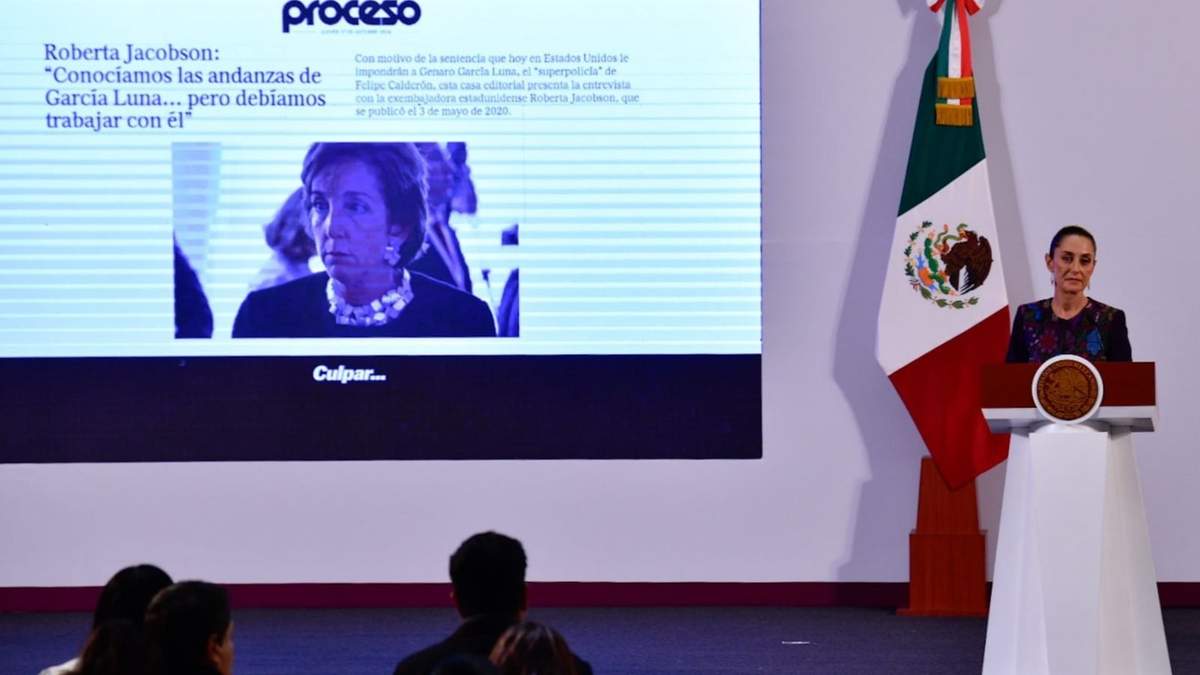 Sheinbaum reaccionó a la entrevista que dio la exembajadora Roberta Jacobson a Proceso