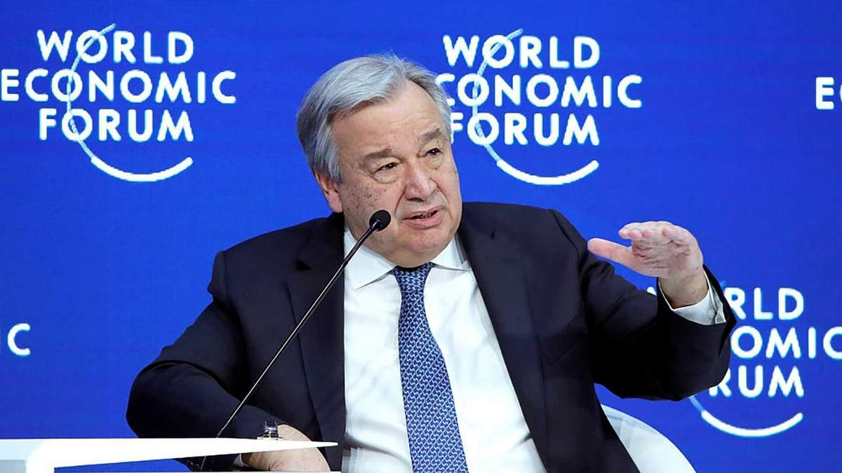 El secretario general de la ONU, Antonio Guterres. Fuente: (Twitter).