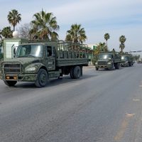 Para reforzar combate al crimen organizado arriban 300 militares a Nuevo León