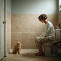 Por qué tu gato te sigue al baño (y qué dice eso de tu vínculo con él)