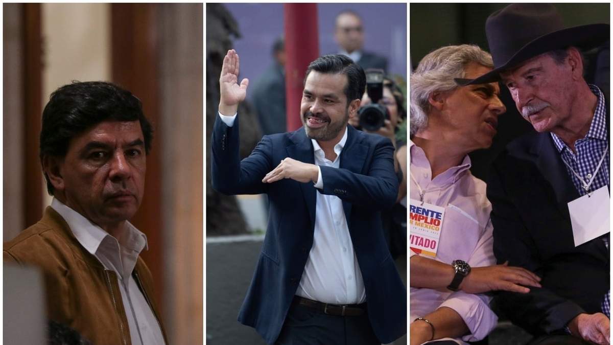 Jesús Ramírez, Máynez, Claudio X. Gónzález, Vicente Fox
